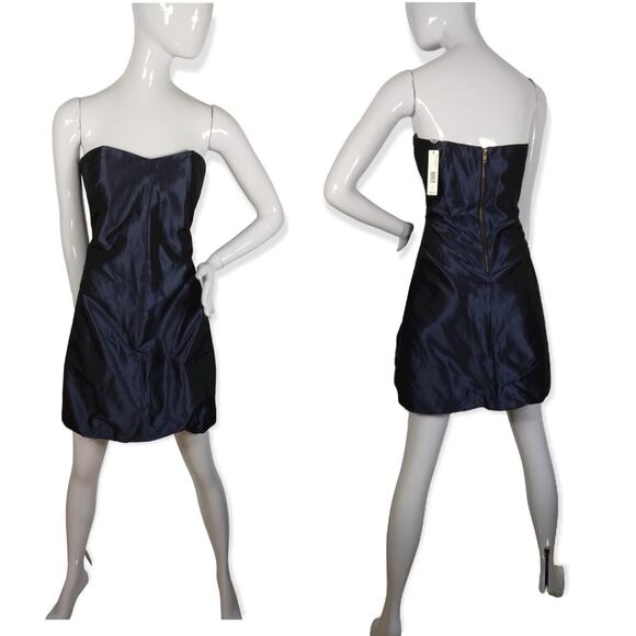 Laundry By Design Metallic Bubble Hem dress size 4 NWT - Picture 1 of 12